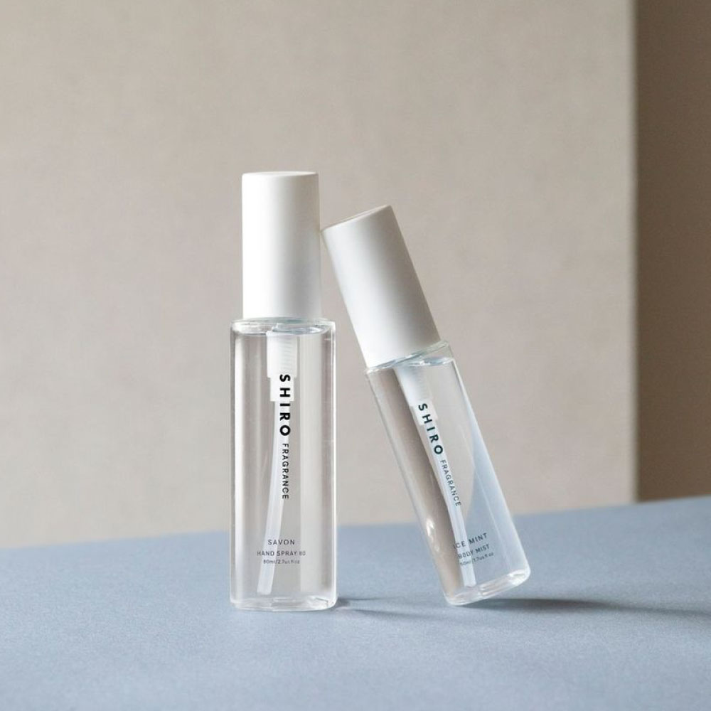 サボン スプレー80とアイスミント ボディミスト