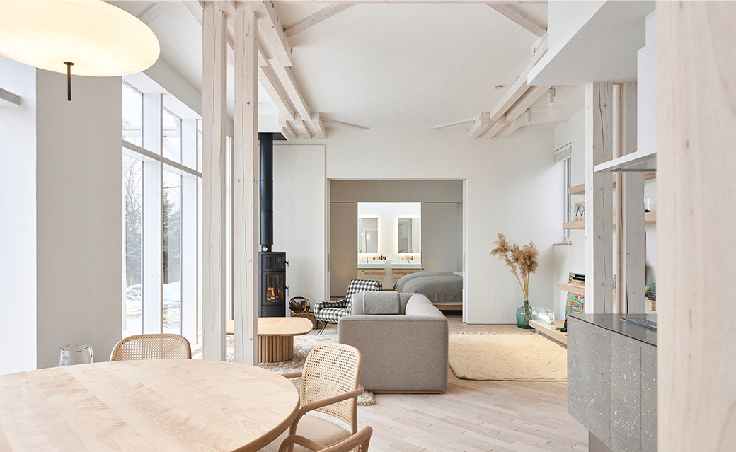 森の都合に合わせた新しい建築と設計