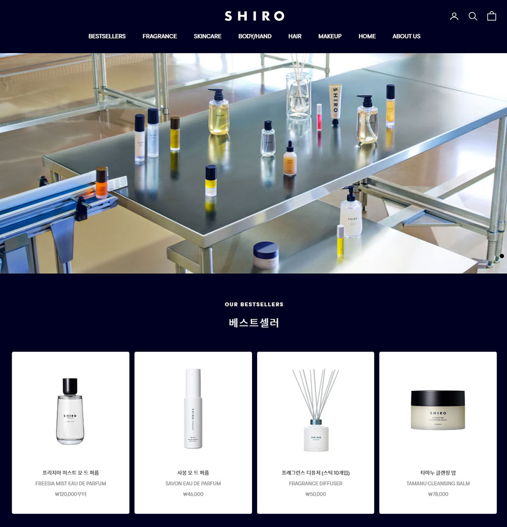 韓国公式オンラインストア