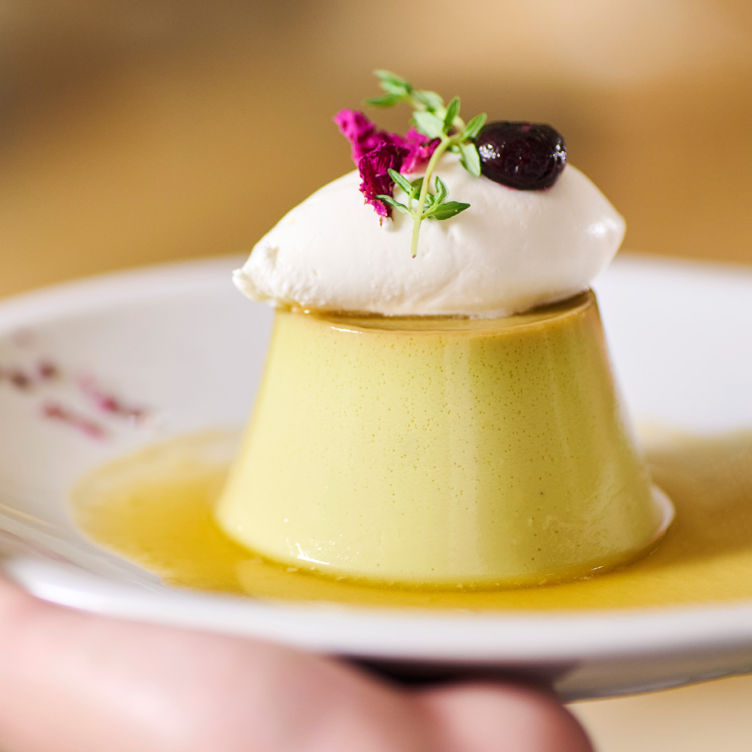 自家製ピスタチオプリン