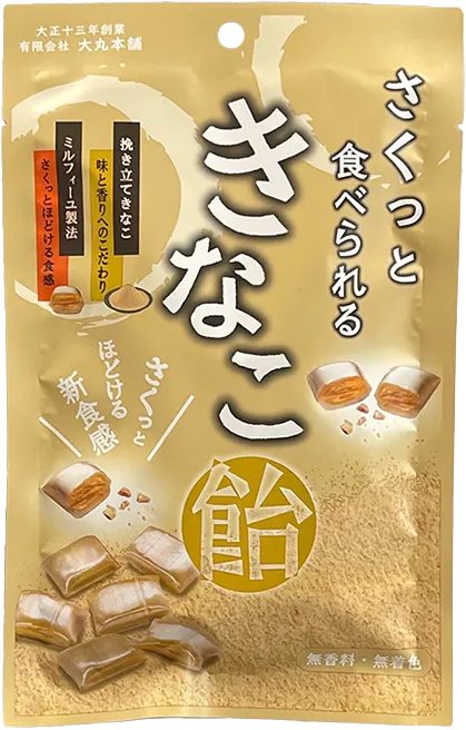 大丸本舗 さくっと食べられるきなこ飴