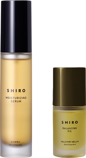 モイストスキンケアキット（がごめ昆布美容液＆カラハリメロンオイル）